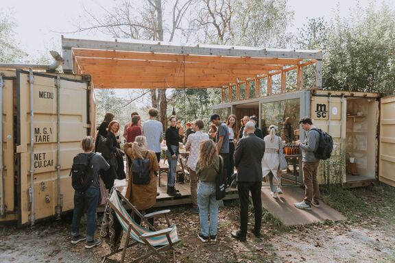 Krater’s Banquet of Feral Occupations as part of the 35th Graphic biennial Ljubljana, 2023.