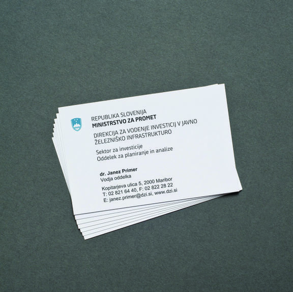 Identity and corporate identity for the State Administration of the Republic of Slovenia by Gigodesign, 2010
