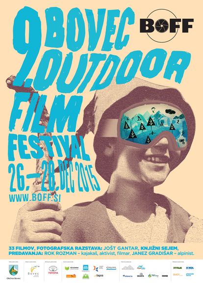 The BOFF Bovec Outdoor Film Festival 2015 poster