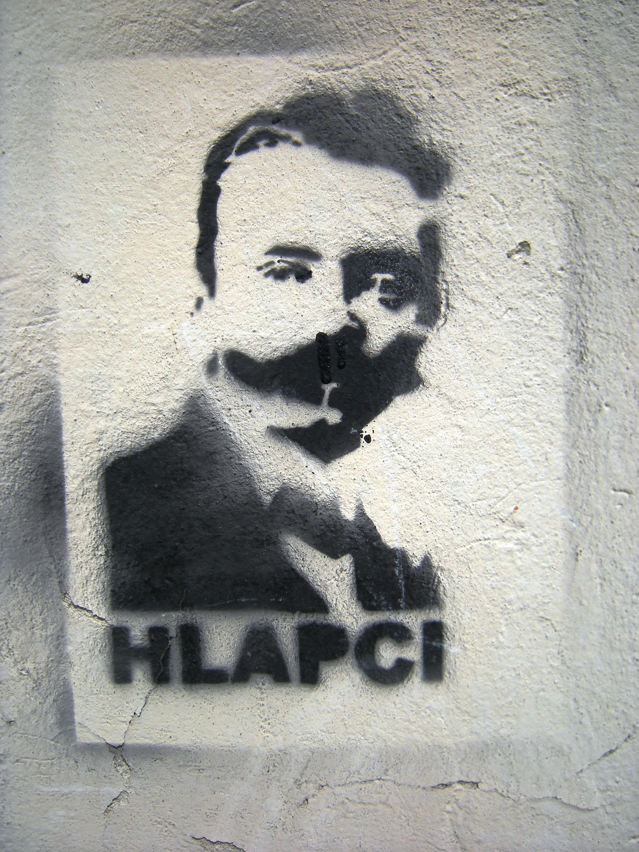 Municipality of Celje 2011 Ivan Cankar stencil.jpg