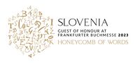 Slovenia – Guest of Honour Country at the Frankfurt Book Fair 2023 (logo) Honeycomb of Words.jpeg