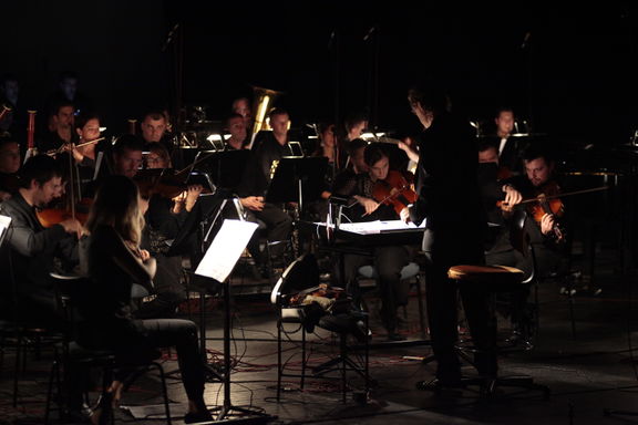 Maribor Festival Orchestra performing The Crowd at the Maribor Festival, 2010