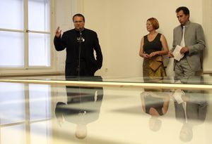 Exhibition <i>Contemporary Architecture in Slovenia</i> by curator Andrej Hrausky of Architectural Gallery DESSA at International Centre of Graphic Arts (MGLC) in Ljubljana (2008)