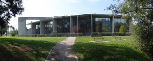 Panoramic view of the <!--LINK'" 0:110-->, conceived by <!--LINK'" 0:111--> (1998&ndash;2000).