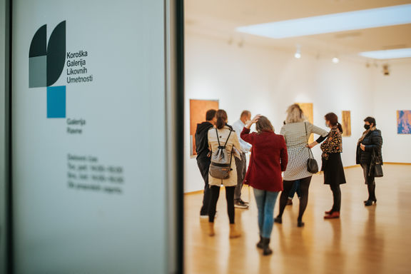 Exhibition by Stanislav Makuc titled "Babylon tower", Museum of Modern and Contemporary Art Koroška, 2020.