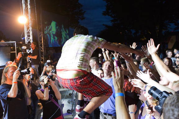 Elvis Jackson concert at Rock Otočec, 2013