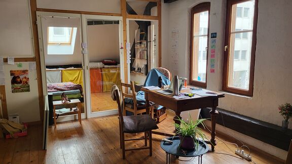 The residence of Nika Jurman at the Studio Asylum 2025.