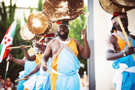 Ikiyago Legcy, bobnarji Burundi, 29. 7. 2023 (Festival Velenje), Foto Ksenija Mikor.JPG