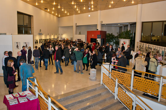 The multi-functional exhibition space at the Kosovel Culture House Sežana, 2014