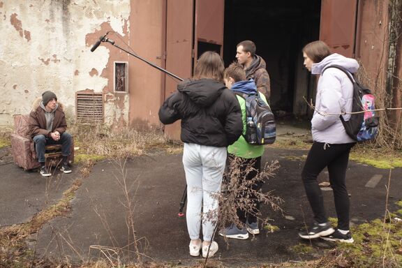 Aspira Institute's project "My story begins" teaches young people to express their opinions and personal stories through documentary filmmaking.