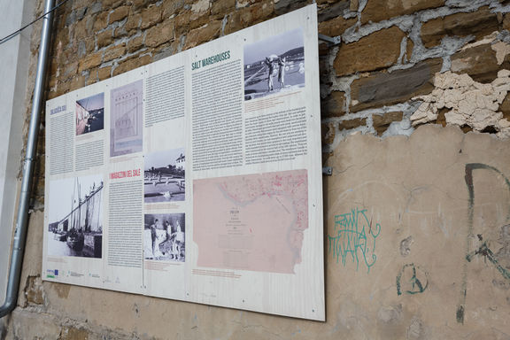 Information board, Monfort Exhibition Space, 2020.