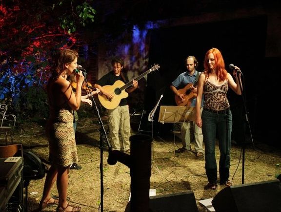 Poetry and music at the Days of Poetry and Wine Festival in Medana, 2009