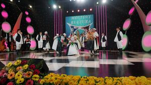 Croatian Cultural Society Pomurje in Our Beautiful Homeland ("Lijepom našom") TV show, filmed in Celje.