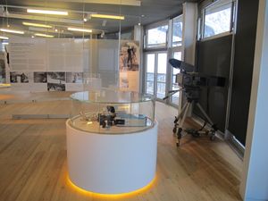 The <!--LINK'" 0:11--> collection displaying also some museum specimens of the technology used by <!--LINK'" 0:12--> to transmit the jumps. The permanent exhibition was set in the pavilion of the Nordic Centre Planica in 2015.