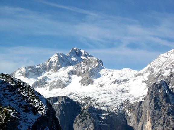 Triglav National Park, Triglav is the highest mountain in Slovenia, Julian Alps. Iconic in Slovene national identity and contemporary art.