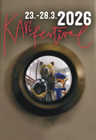 The poster of the 2026 edition of Kavč Festival.