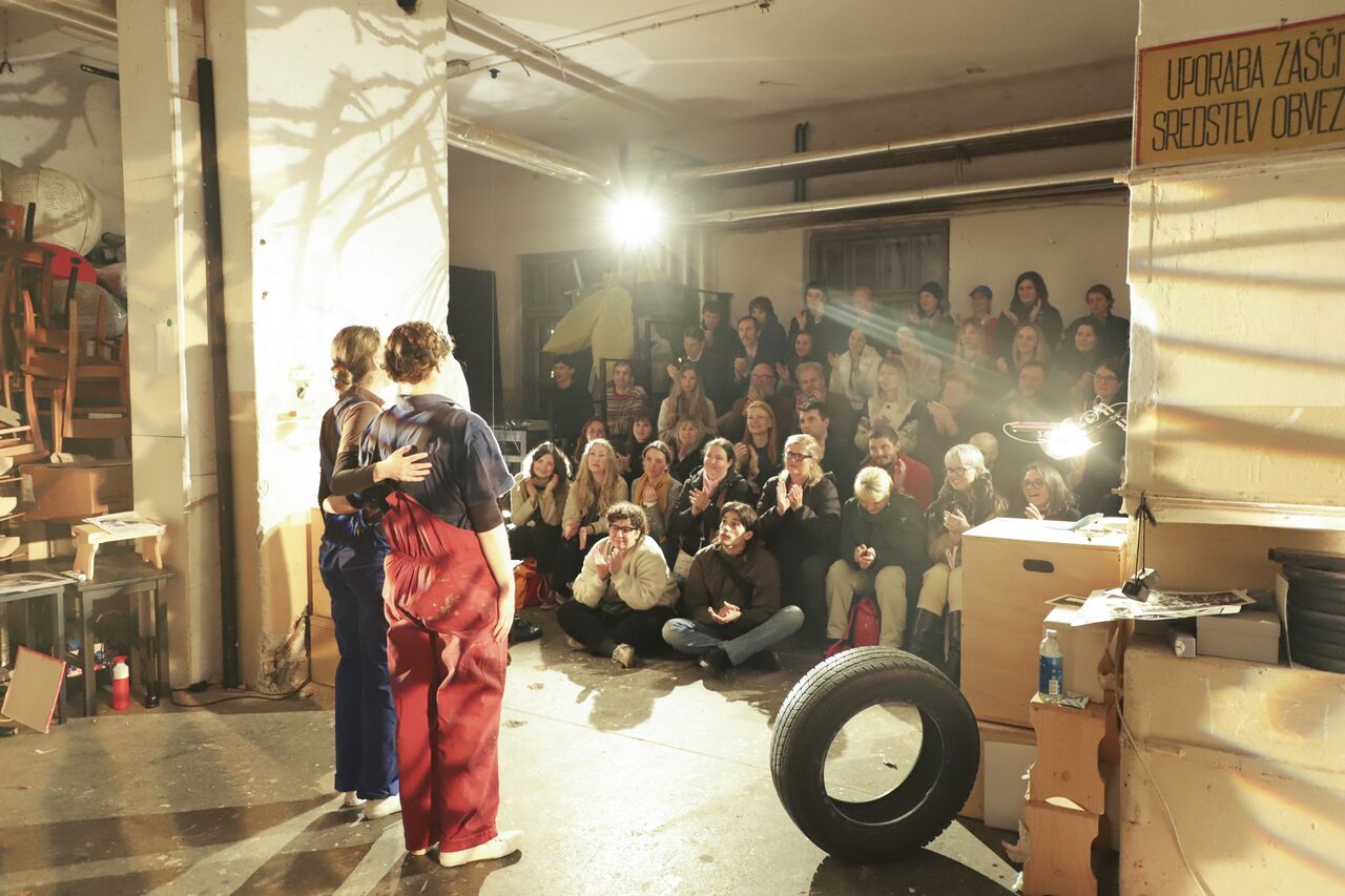 One of the performances at TRIGGER Showcase Festival, 2024. Photo: Marijo Županov