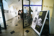 Uncovering the Invisible, opening the exhibition by Ela Xora at Glass Atrium, Ljubljana Pride Festival 2017.