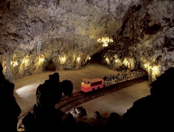 Postojna Cave, the Dance Hall