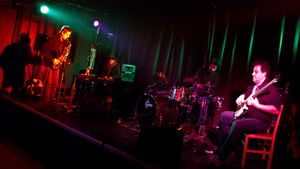 <!--LINK'" 0:90--> performing at <!--LINK'" 0:91-->, <!--LINK'" 0:92--> - saxophone, <!--LINK'" 0:93--> - electric guitar, bass guitar, <!--LINK'" 0:94--> - keyboards, <!--LINK'" 0:95--> - drums.  <!--LINK'" 0:96-->, 2011