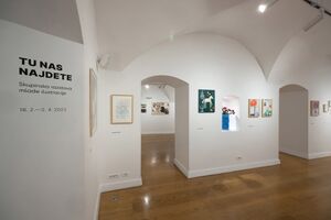 <i>Here You Find Us</i>, group exhibition of young illustrators by <!--LINK'" 0:37-->