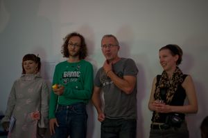 Mentors of the Interactivos?’12 Ljubljana: <!--LINK'" 0:858--> (Slovenia), <!--LINK'" 0:859--> (Slovenia), Yago Torroja (Spain) and Chris Sugrue (USA), <!--LINK'" 0:860-->, 2012