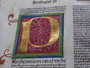 Illuminated preaching manual, Nürnberg, 1485, held by <!--LINK'" 0:144-->