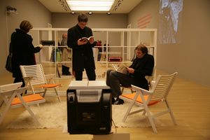 <i>AT HOME: Architects France and Marta Ivanšek</i> exhibition at <!--LINK'" 0:776-->, 2010