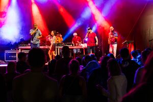 Hip hop evening at <!--LINK'" 0:61--> in Škofja Loka, 2023. Author: Anja Strojan