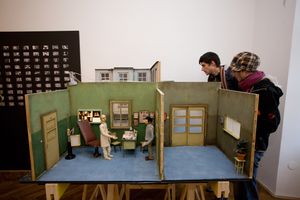 <!--LINK'" 0:201--> exhibition <i>Mali Svetovi</i> (Small Worlds), a glimpse into the making of animated films, <!--LINK'" 0:202-->, <!--LINK'" 0:203-->, 2009.