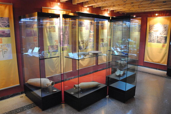 Part of the Archaeology collection at the Koper Regional Museum, Roman period, From an amphora of urns