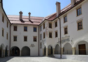 Rajhenburg Castle courtyard, 2012