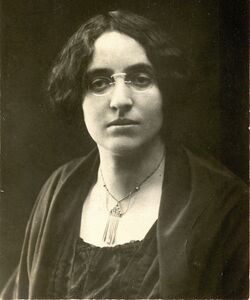 The 1920s portrait of <!--LINK'" 0:4-->, Slovene writer and journalist.
