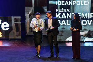 The international jury of the <!--LINK'" 0:67--> in 2019: Labina Mitevska, Sonja Prosenc, and Alexander Horwath
