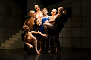 <i>Love dolls</i> by Duda Paiva (Brazil/Netherlands), a puppetry/objects extravaganza with live music, coproduced by <!--LINK'" 0:95--> and Duda Paiva Company in 2009
