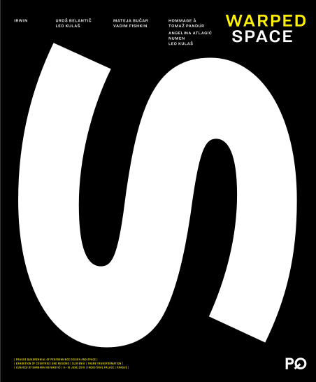 Prague Quadrennial of Performance Design and Space 2019 Slovenian section flyer.svg