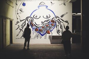 Opening of the exhibition <i>A Letter to the Future</i> at the former MTT textile factory in Maribor, 8th <!--LINK'" 0:47--> 2021.
