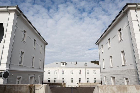 Exterior of Park of Military History Pivka, 2020.