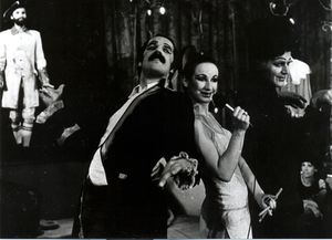 <i>Victims of the Bang Bang Fashion</i>, directed by <!--LINK'" 0:154--> (playwright & director), 1975. Foto arhiv SMG