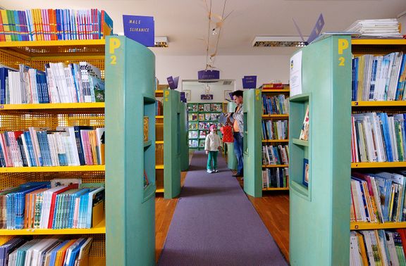 The youth section at the Ivan Potrč Library Ptuj, 2010