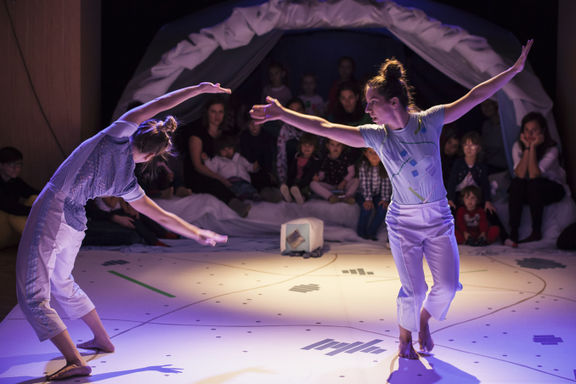Interactive show From droplets to the ocean, House of Children and Arts, 2012.