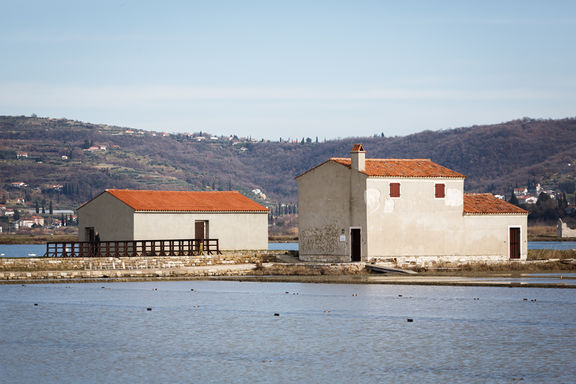 View of Museum of Salt Making, Sečovlje, 2020.