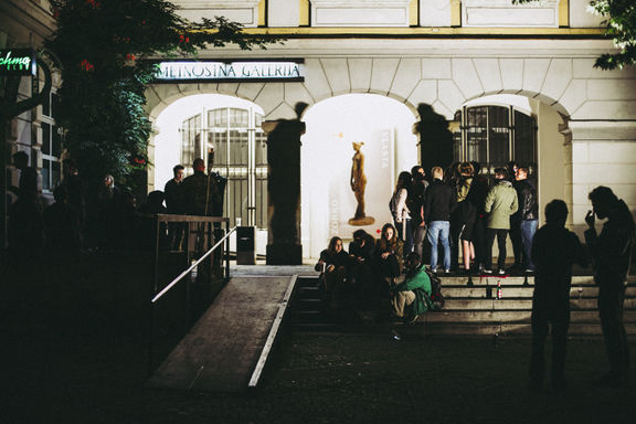 Outside Satchmo Jazz Club, 2018.