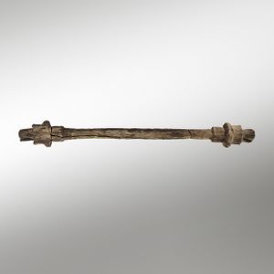 The oldest wheel with an axle found at the Ljubljana Marshes (20 km south of Ljubljana) in 2002. The axle made of oak wood is 120 cm long. <!--LINK'" 0:184-->, 2013