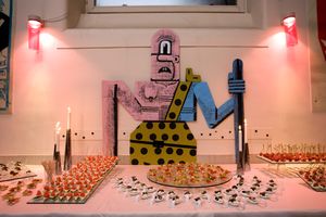 Opening of Matti Hagelberg's exhibition, <i>Kaleidoscopic pictures of reality</i>,  <!--LINK'" 0:147-->, 2009