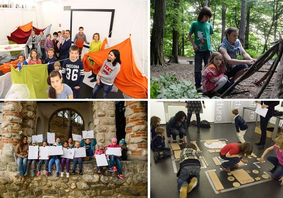 Playful Architecture, an educational programme for children and youth, organised by the Center for Architecture Slovenia