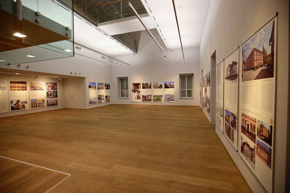 An exhibition on the heritage of Maks Fabiani, set up at the Piran City Gallery during Piran Days of Architecture, 2016