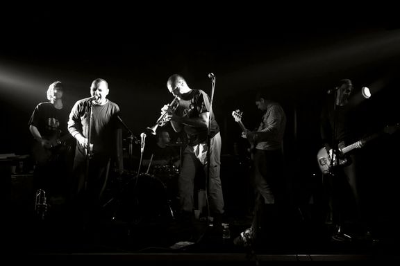 Crazed Farmers performing at Klub Gromka, 2009