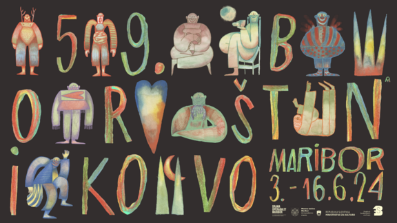 The visual identity of the 59th Maribor Theatre Festival (Borštnikovo srečanje), 2024.