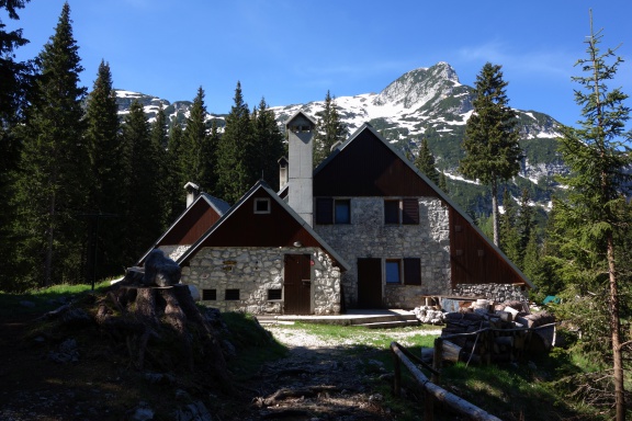 Krn Lake lodge, Triglav National Park, 2014